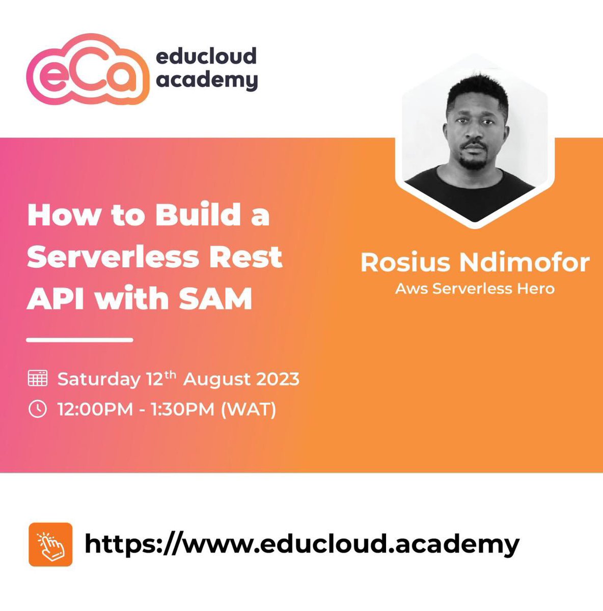 NicoleEbot1's tweet photo. Educloud making your weekend,  grab some popcorn and join the Hero
@educloudHQ 
#Serverless #tech #eca #TrendingNews #code https://t.co/wtK7YCOY9p