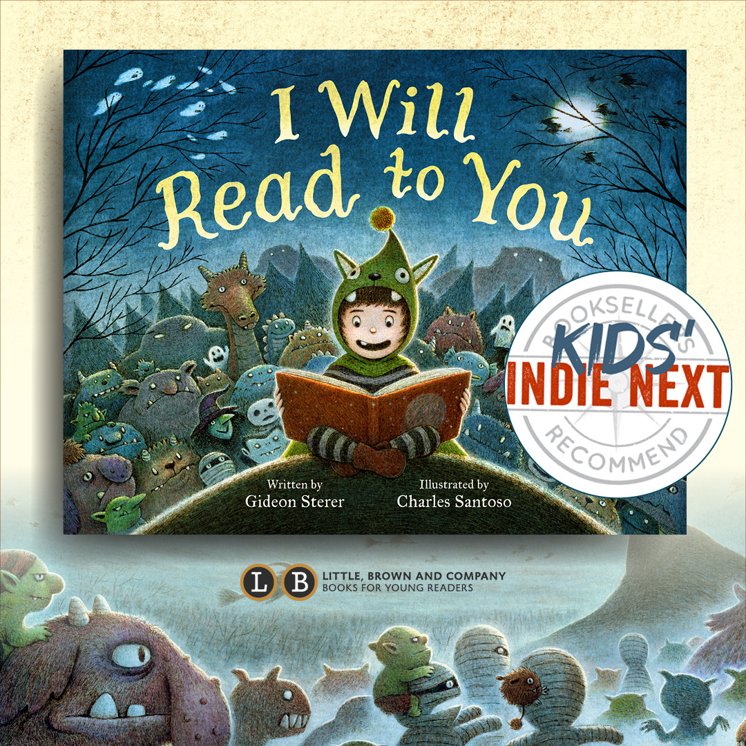 Little, Brown Young Readers (@littlebrownyr) on Twitter photo Our spooky-sweet I WILL READ TO YOU is on the September/October Kids' Indie Next list!!! BIG congrats <a href="/gideonsterer/">gideon sterer</a> and <a href="/minitreehouse/">Charles Santoso</a>! ๐๐ Our spooky-sweet I WILL READ TO YOU is on the September/October Kids' Indie Next list!!! BIG congrats <a href="/gideonsterer/">gideon sterer</a> and <a href="/minitreehouse/">Charles Santoso</a>! ๐๐