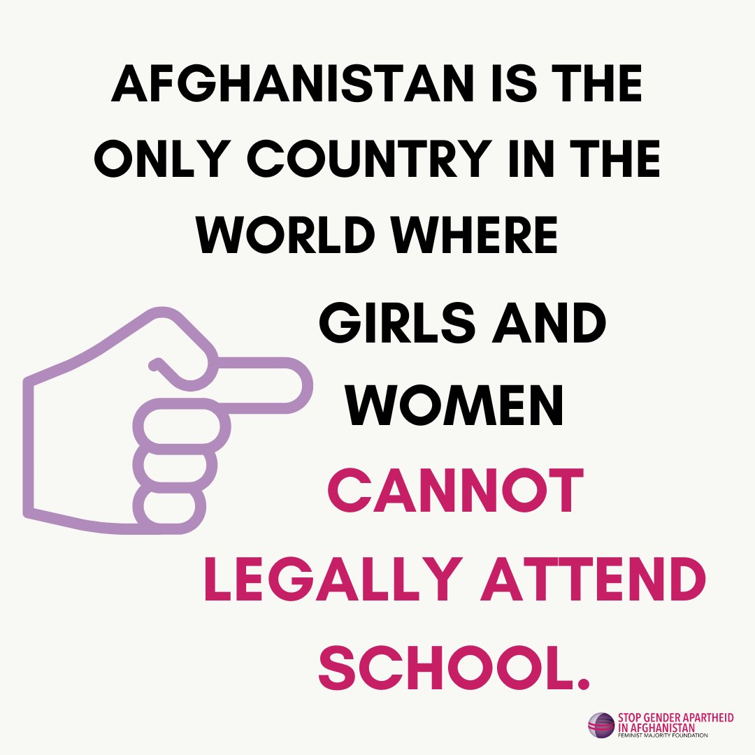 #AfghanWomen #StopGenderApartheid #Afghanistan #GenderPersecution

feminist.org/news/afghan-gi…