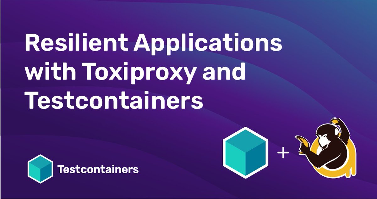 Want to add #chaosengineering practices to your #test suite? 

@EdduMelendez walks you through how to test for network failures with #Testcontainers and #Toxiproxy. 

👓 👉 ow.ly/i7fN50PwKJO 

#reliabilitymanagement #reliability #cloudnative #integrationtesting