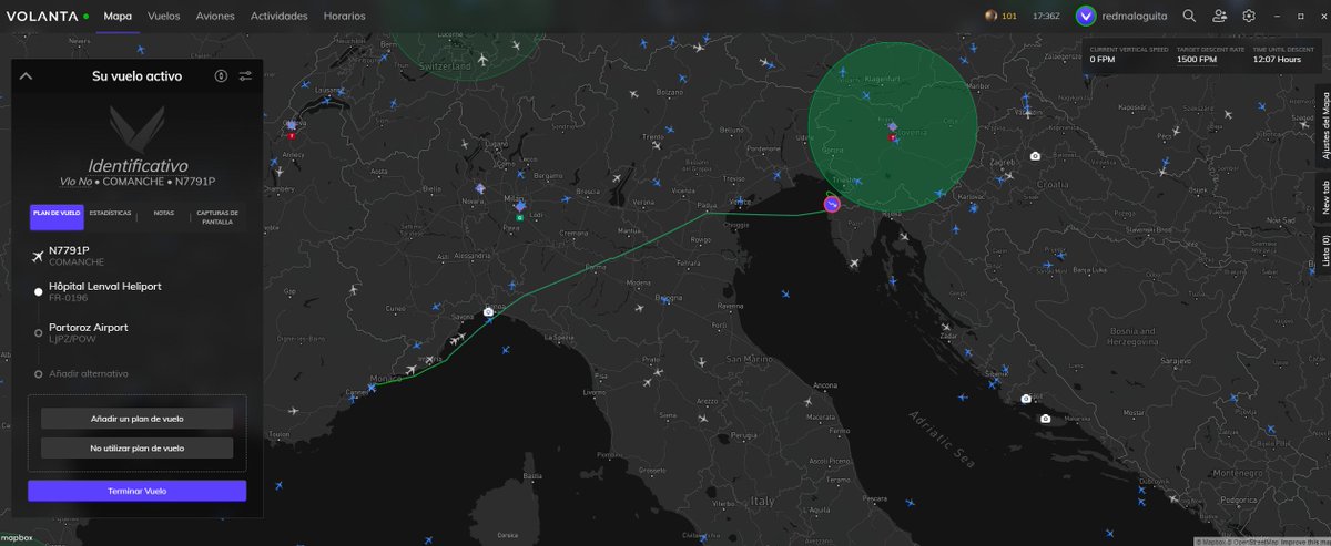 fgarciampc's tweet photo. etapa 2 de la #lavueltaalmundo con la #pipercomanche salida de #niza y llegada a #slovenia #microsoftflightsimulator #msfs202 todas las fotos en https://t.co/6m2hY69su6 https://t.co/nSmksYQnzv