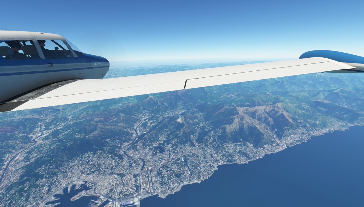 fgarciampc's tweet photo. etapa 2 de la #lavueltaalmundo con la #pipercomanche salida de #niza y llegada a #slovenia #microsoftflightsimulator #msfs202 todas las fotos en https://t.co/6m2hY69su6 https://t.co/nSmksYQnzv
