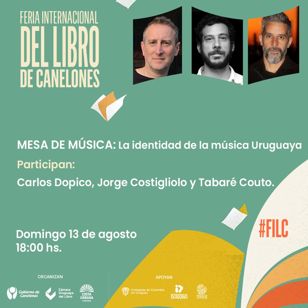 CDopico's tweet photo. Este domingo 13/8, tendré el enorme placer de conversar con dos colegas periodistas que respeto mucho: Tabaré Couto, autor de “La era del casete” y @costigliolo, responsable de “De bichos y flores”. Les esperamos en la Feria Internacional del Libro de Canelones, a las 18h. https://t.co/pCQGylujWi