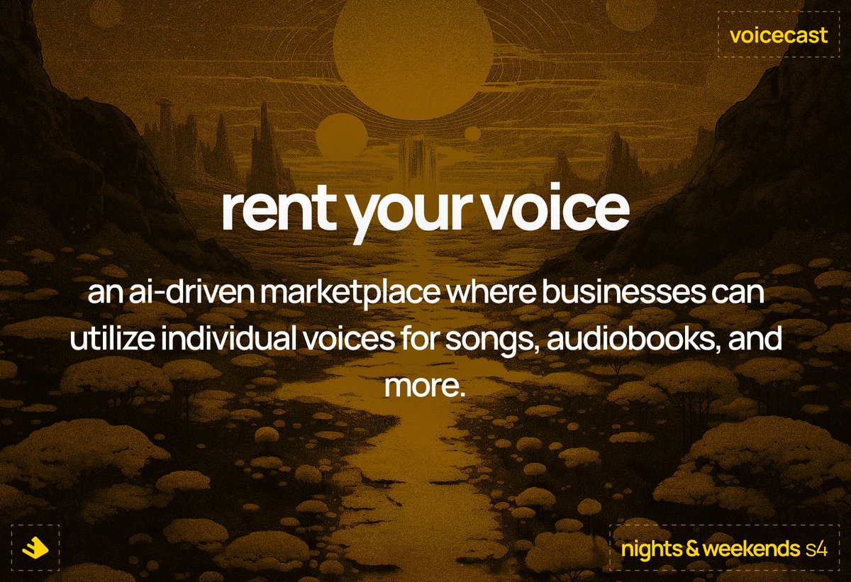 Satwik Relwani (@satwik_relwani) on Twitter photo Speak, Train, Earn: Your Voice is your currency in the AI Age.
<a href="/_buildspace/">buildspace</a> <a href="/_nightsweekends/">nights & weekends</a> Speak, Train, Earn: Your Voice is your currency in the AI Age.
<a href="/_buildspace/">buildspace</a> <a href="/_nightsweekends/">nights & weekends</a>