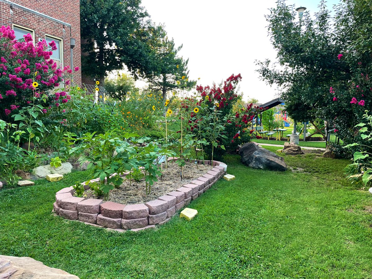 Welcome back, Cleveland Bulldogs! We’ve missed you this summer. We’re day one ready to have a great year of learning in the school garden. Go, Bulldog Gardeners! @OKCBeautiful @OKCPS