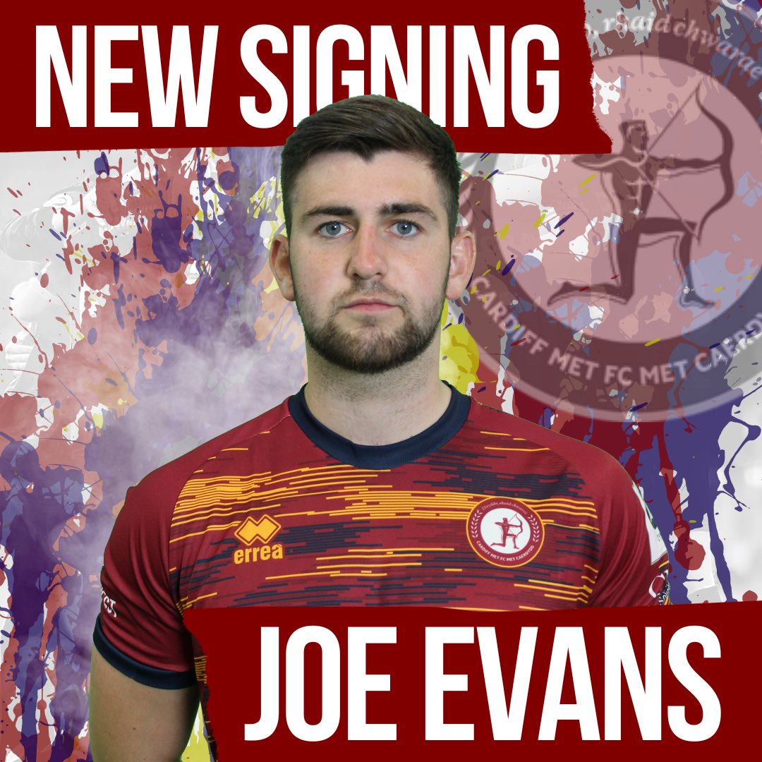 CardiffMetFC's tweet photo. NEW SIGNING
Guess who’s back….?! Joe Evans returns to Cyncoed on loan from Pontypridd United 🏹🏹🏹 Welcome back @joe_evans97 https://t.co/bW8TA4tq7f