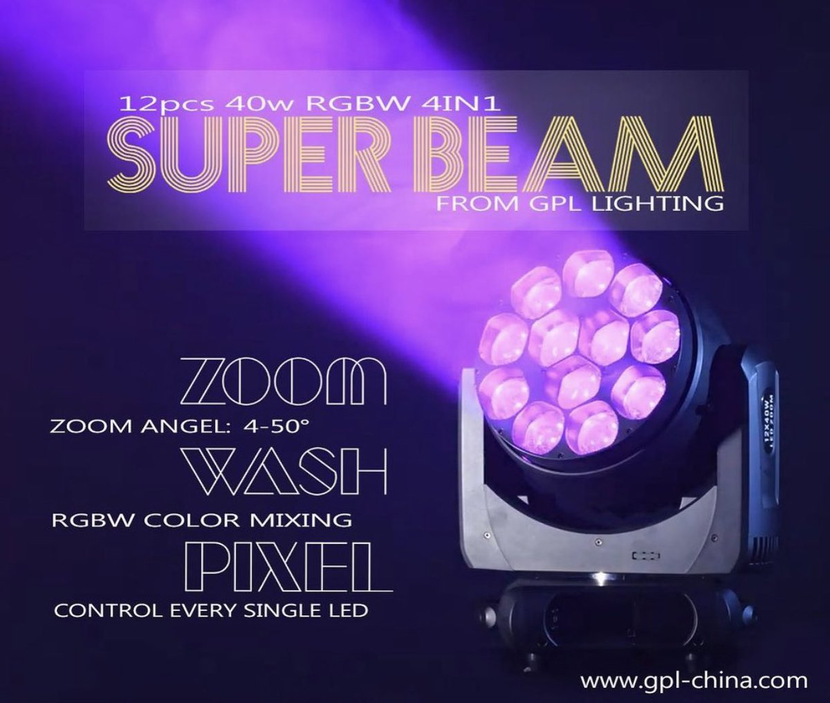 Greatwall_light's tweet photo. 12pcsx40w zoom wash light 
https://t.co/SIZuMS3Iis 
#stagelighting #gpllighting https://t.co/SIWB7YFqxf