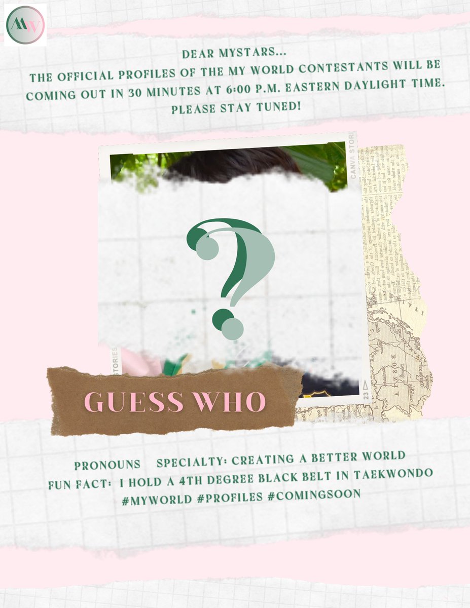 _MYWORLDent's tweet photo. Who inspires the astronauts?
Guess the real-life K-pop idol behind the question mark!
The thirty-five dreamers will be revealed in thirty minutes.
#MYWORLD #NEWWORLDENT #survivalshow #kpop https://t.co/8dq2hssk1m