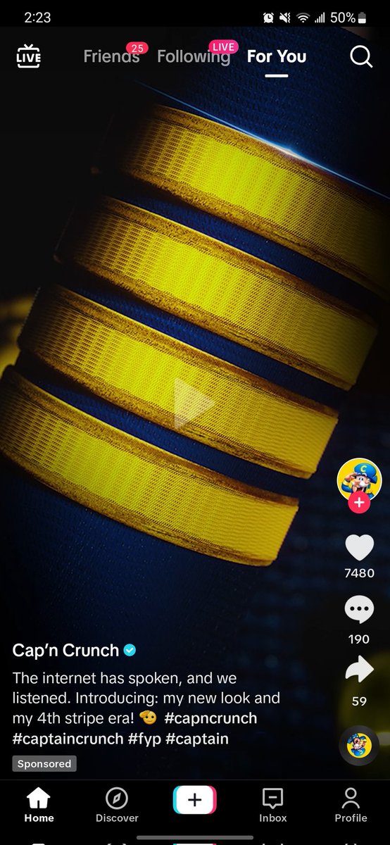 Hey, <a href="/MatPatGT/">MatPat</a> (I'm sorry for the tag from a random stranger) 

Cap'n Crunch is a captain now??