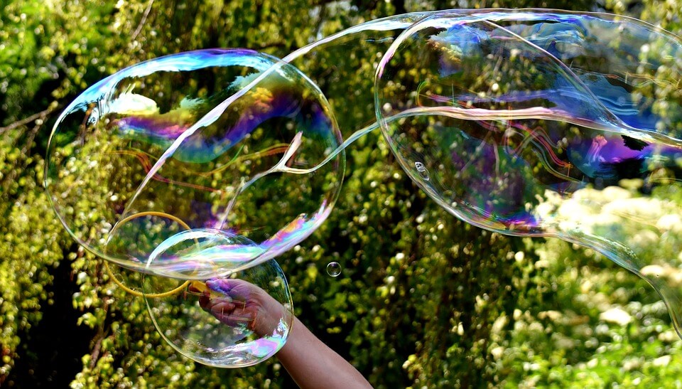 Blow some bubbles this summer.
