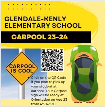 Sign up for Carpool for the 2023-2024 school year.