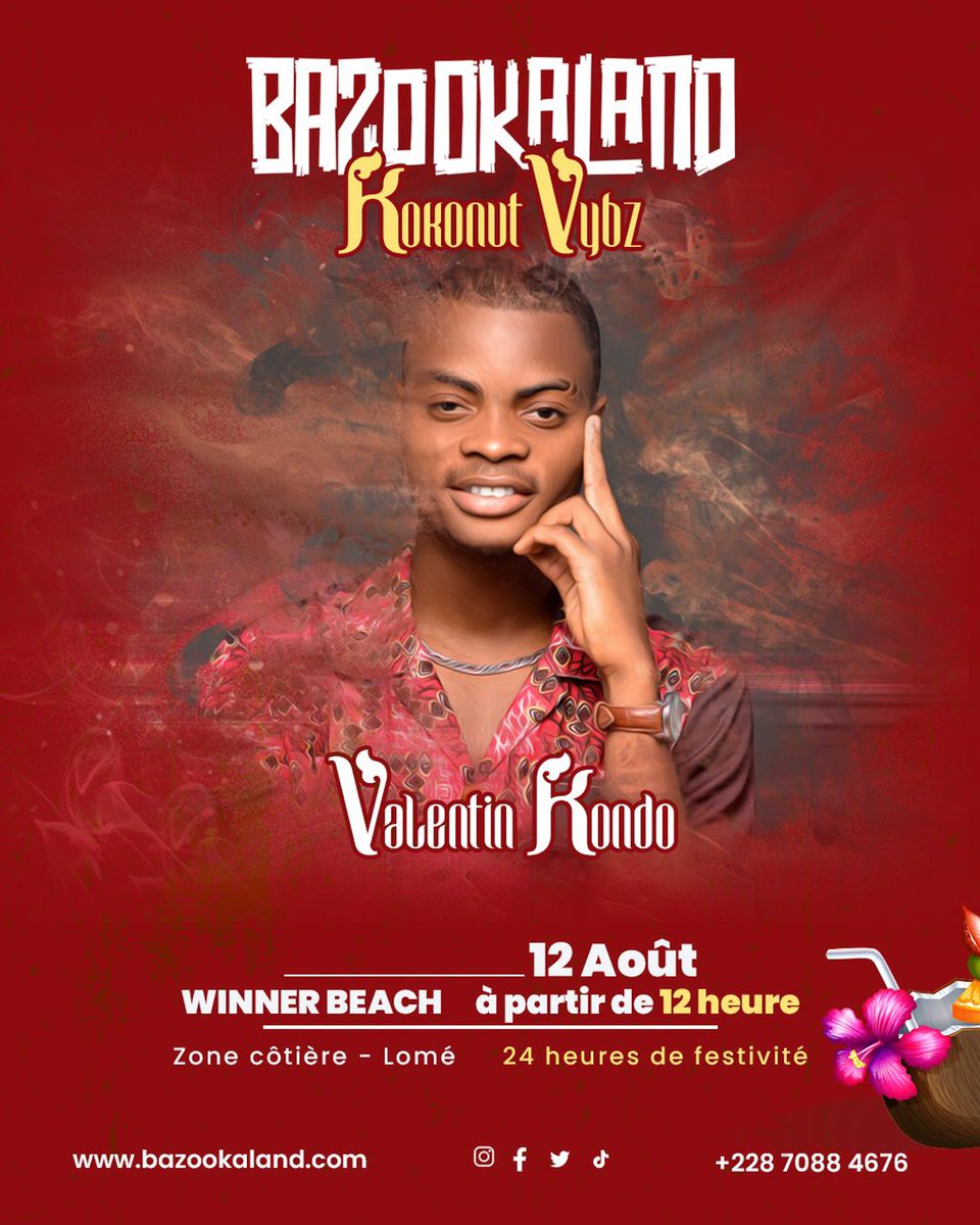 Bazookaland_'s tweet photo. Éclectique, énergique et envoûtante, nos hôtes vous réservent une expérience à la sauce #KokonutVibz. 🎶🌴

#Bazookaland #Fortheculture #Bazookaland https://t.co/iWto190o2S