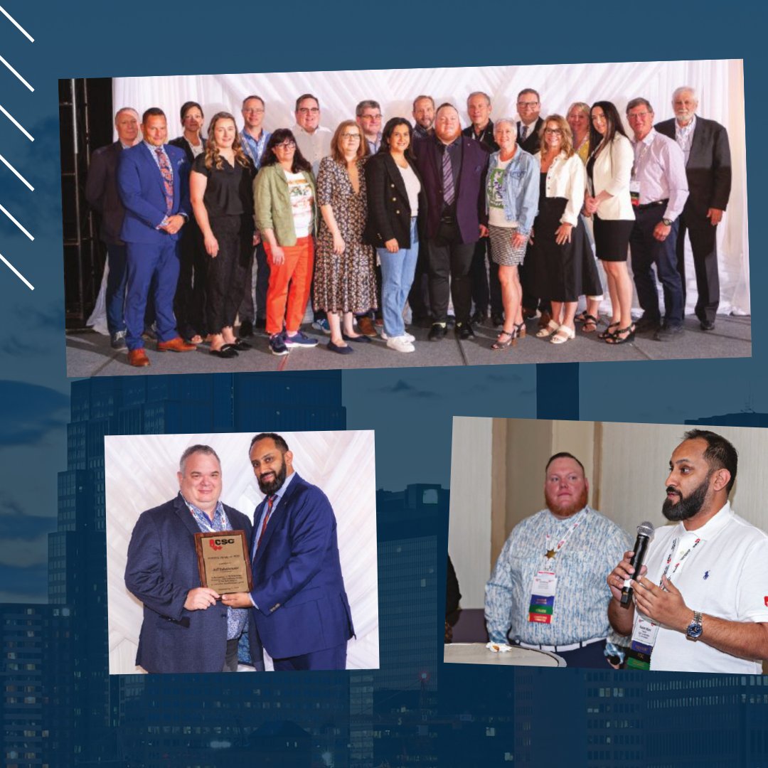 csc_dcc's tweet image. 🎉 Nous apprécions tous les participants qui ont fait de la conférence #PoursuivreDeNouveauxSommets un succès! Des connexions inspirantes, des séminaires stimulants et la célébration de réalisations exceptionnelles. Nous avons hâte à la conférence de l'an prochain à Montréal! 🤝