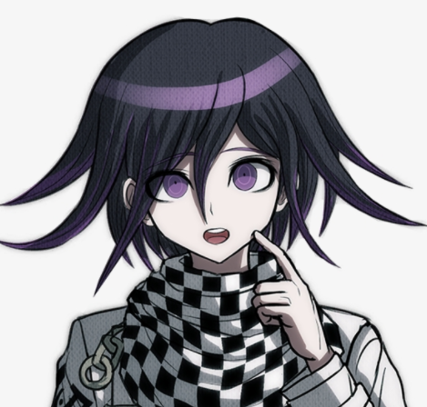 OmaKeii's tweet photo. looking at kokichi after not looking at him for a while is always so weird. there's something off about him i can feel it https://t.co/QXMuZlvvuo