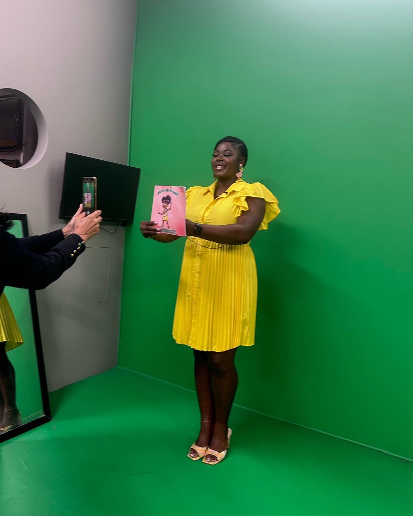 Thank you <a href="/wkyc/">WKYC 3News</a> for allowing me the opportunity to showcase my new children’s book 📕✨

If you haven’t yet! 
Grab a copy for a special young queen✨

Available on Amazon!