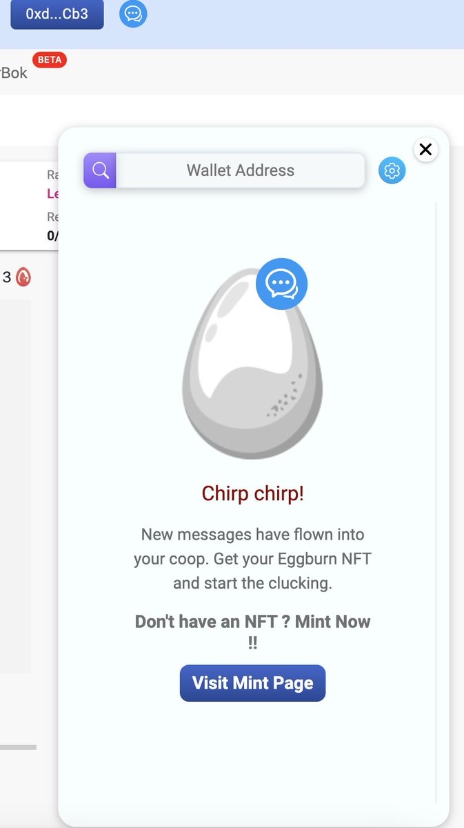 avaxchikn's tweet photo. 🔑 Vital Update: Whether or not you own an #EggBurn #NFT, you can link your wallet to check for messages. #Chikn – recipients must connect to check. If you have a message, having a #eggBurn NFT is necessary to read it. Stay connected and informed! 📩🔗🔓 #BlockchainMessaging https://t.co/29DR9k8h4Y