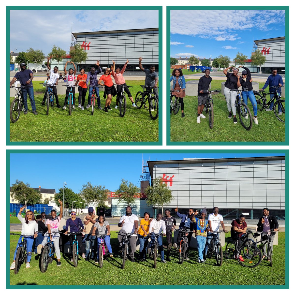 LynnLynnmatt61's tweet photo. @BAMEMentalHS are proud to be home growing our community cycle club. It's amazing how quickly people are learning. If any one has a bike they don't use, we have 60 +people who could use it.  
Thank you Lee @CopperSwansea @HeritageFundCYM @WGClimateChange 
@SwanseaCouncil https://t.co/48GPXd85ix