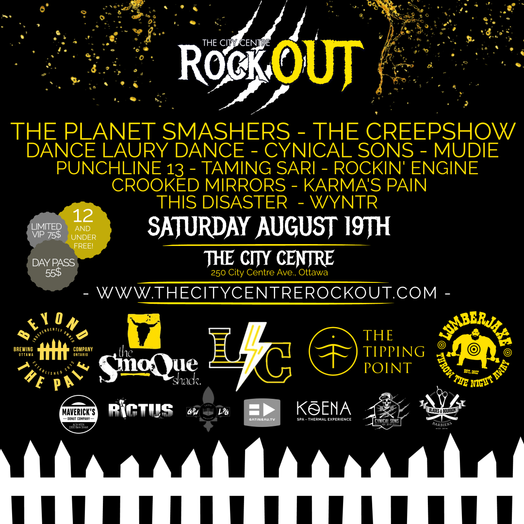 One week to go! Join The City Centre RockOut! as they host a day of music at City Centre. So many amazing bands to entertain you all day, and BTP are there to bring the beers!
Music starts at 12PM 

For more info check out their website: thecitycenterrockout.com/home