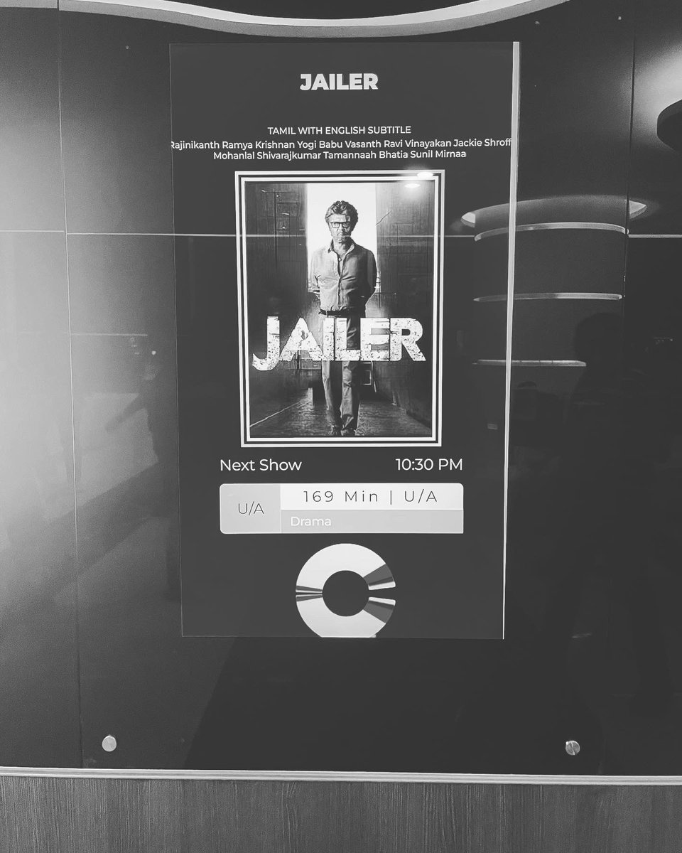 haraviii's tweet photo. #JailerFDFS https://t.co/T2PGD0JZgO