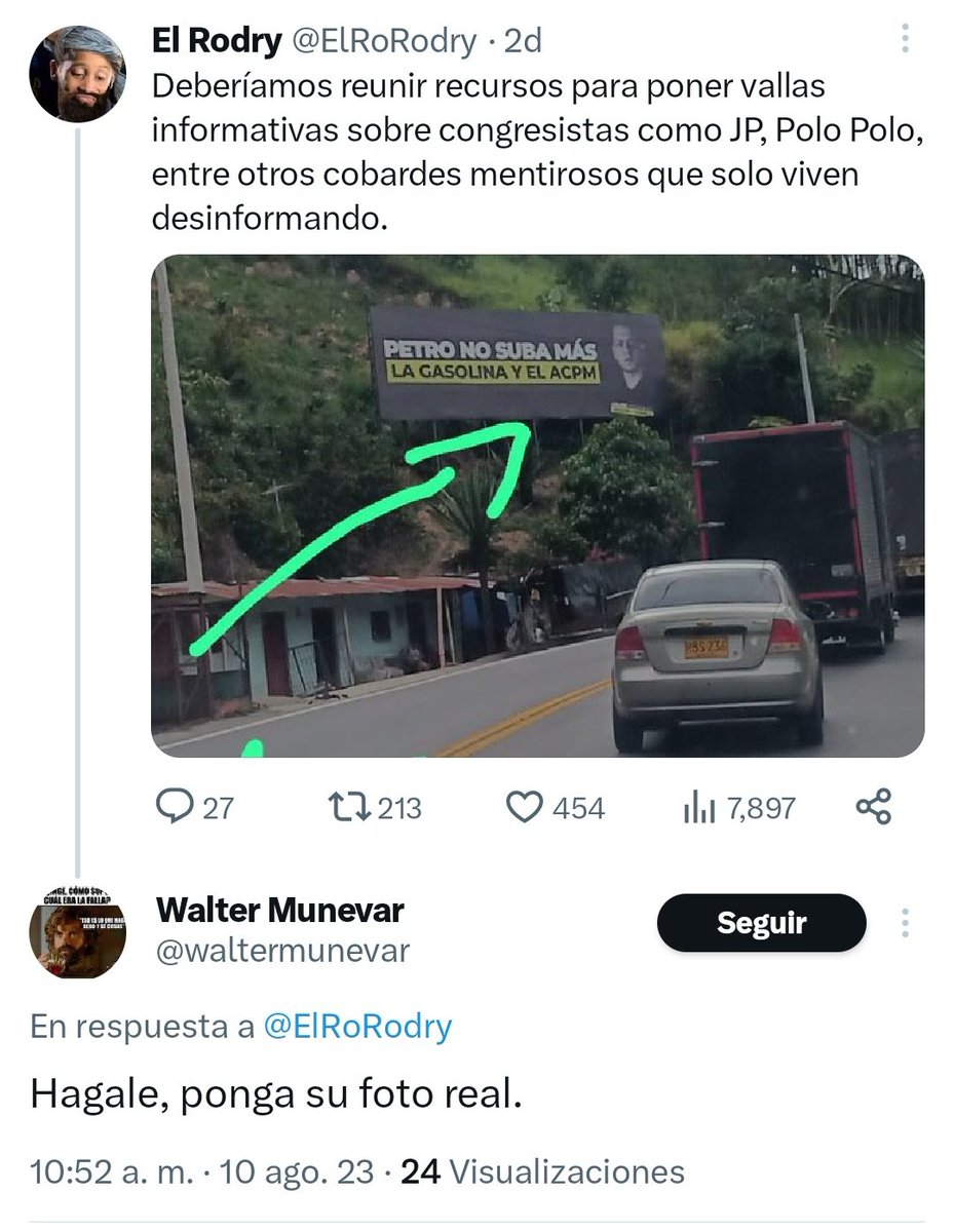 ¿Qué me querrá hacer don Walter? 🤭