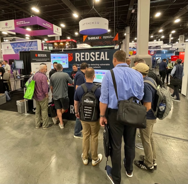 Black Hat 2023 day 2! Our experts are offering demos all day and its worth the wait! Come by booth #3228 to learn how RedSeal provides you with superior knowledge of your hybrid networks for more efficient and effective risk management. #blackhat2023 #cybersecurity #resilience