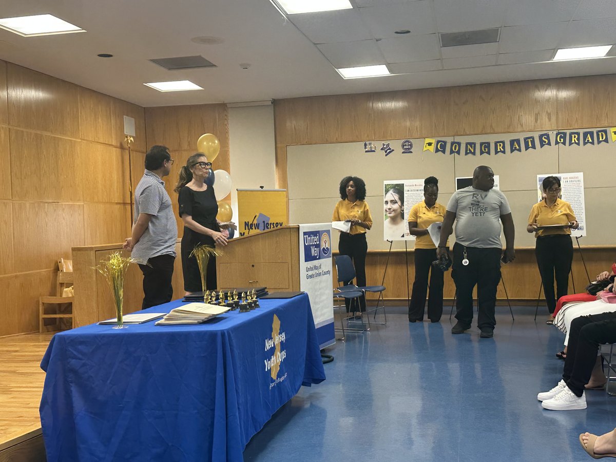 asmatkins's tweet photo. 🎓 Congrats to the inspiring graduates of the United Way NJ Youth Corps of Union County! As you step forward into the world, may your passion continue to fuel your success. 🌟👏  #ReginaldAtkins #LD20 #NJ https://t.co/Jr1rT6xr60