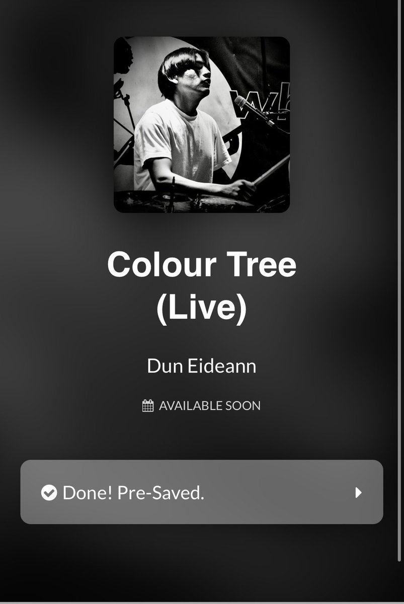 Colour Tree (Live) - Out Tomorrow pre save link in bio x