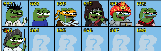 a $HAPPY story 
 #unique #immutable #PEPE