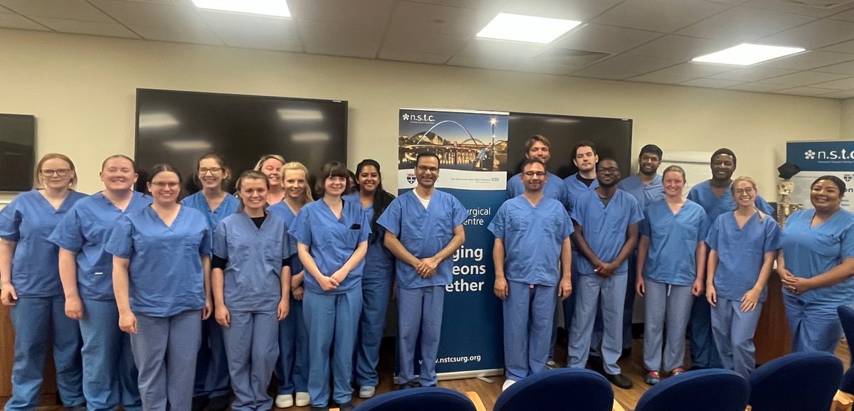 "Phenomenal Obs &amp; Gynae Basic Practical Skills Course <a href="/NSTC123/">Newcastle Surgical Training Centre - NSTC</a> led by Tony Chalhoub &amp; Santhosh Puthuraya, supported by Ali Oudai &amp; Faculty from across the Region"
"100% recommended, superior to other courses attended, very lucky to be in the NE"
<a href="/docaird/">Ian Aird</a> <a href="/drputh/">Santhosh Puthuraya</a> <a href="/TonyChalhoub13/">Tony Chalhoub</a>