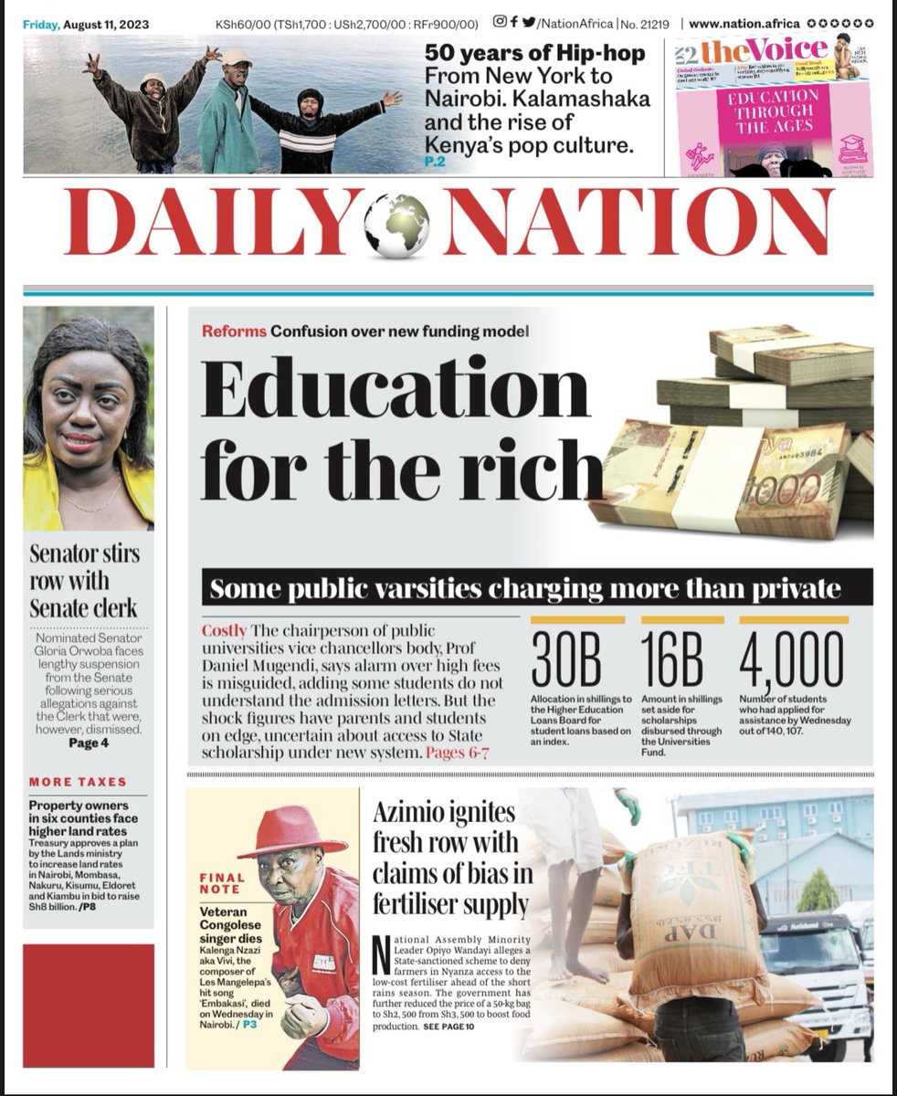 emurithii8's tweet photo. People: rais we have so many unemployed graduates
Ruto: wait I gatchu I will look into that I have a plan
The plan: make education unaffordable to have few graduates https://t.co/jBNRyfqlO6