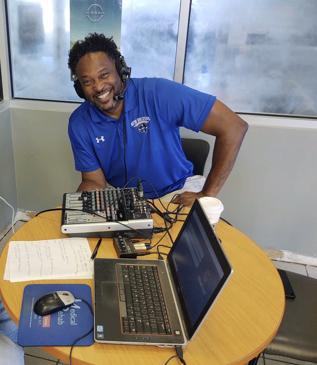 our AD is on 100.3 ESPN radio New Orleans with <a href="/Gkatt_17/">Gus Kattengell</a> right now! 

Listen live here⤵️

tunein.com/radio/ESPN-Rad…

#NOLAsTeam⚔️
