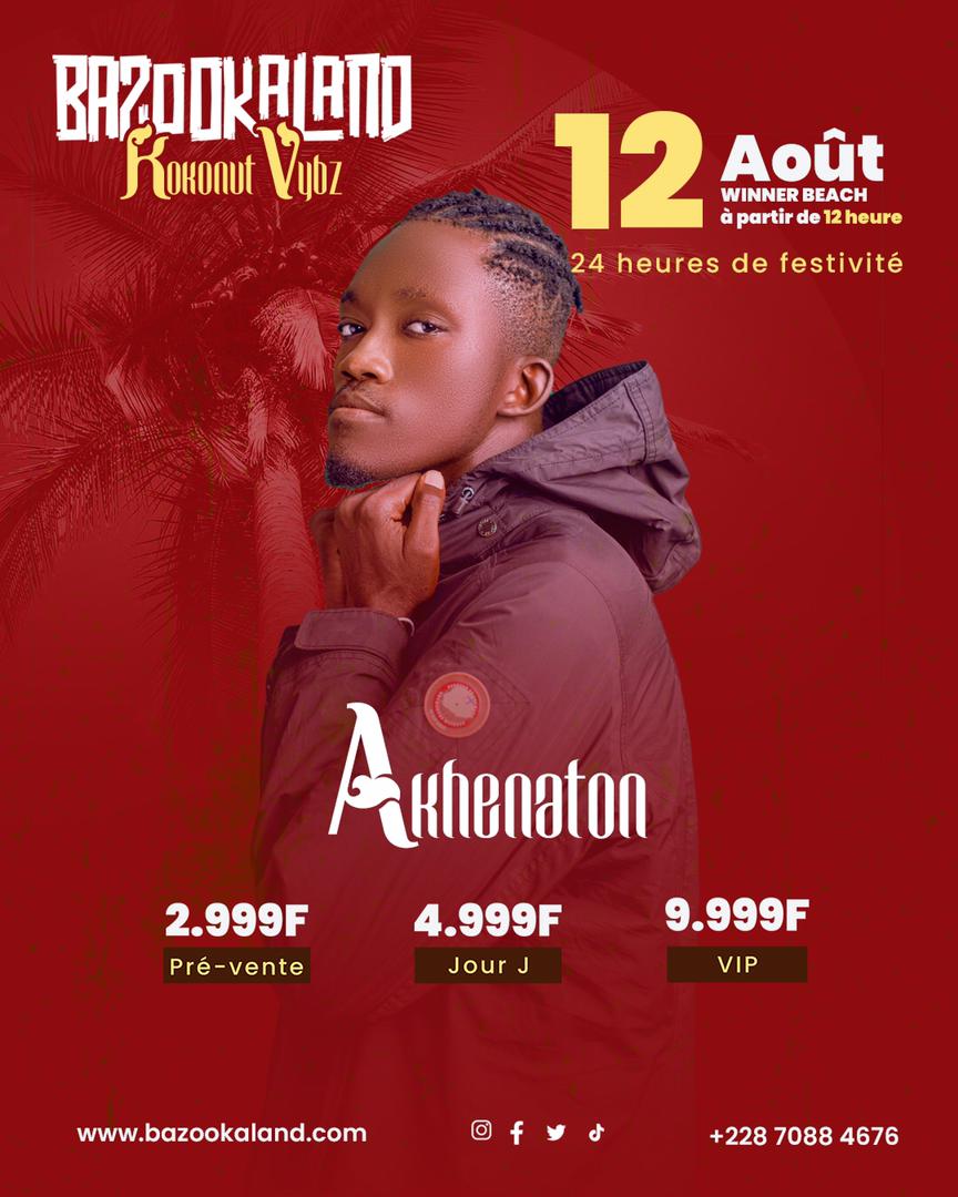 Bazookaland_'s tweet photo. 🎶 L'attente est presque terminée ! 

À #KokonutVybz, nos artistes invités vont allumer la scène avec leurs talents musicaux exceptionnels.  

Préparez-vous à danser, à chanter et à célébrer avec nous dans une  ambiance électrisante. 🔥🕺 

#Bazookaland @FofoSkarfo #gnadoe https://t.co/5GKSdKfnkY