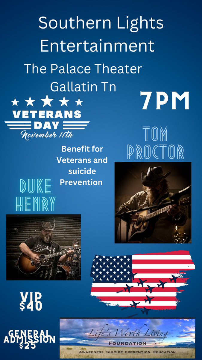 TomProctorBand's tweet photo. Hope to see you at the show                https://t.co/czW4qfs8nv #veterans #love #tomproctor #tomproctorband #nevergiveup #blessed #music #actor #films #outlawcountrymusic https://t.co/QVblK0pG0Q