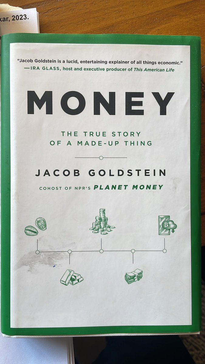 Another #greatBook for the desk @jacobgoldstein