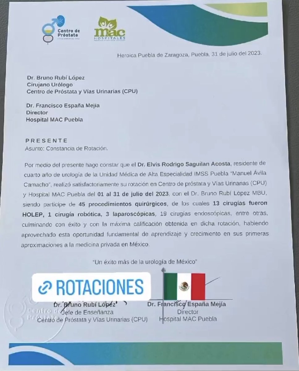 UroBruce's tweet photo. Our resident underwent 45 surgeries in July, of which 13 were #holeps, 1 #robotic, 3 #laparoscopic, among others.

If you want rotation with our team we have February and May 2024 still free, all of 2023 is full https://t.co/zcQWElpNVz