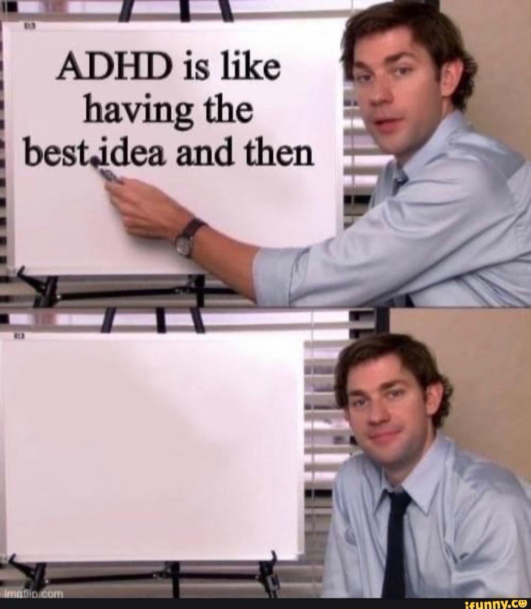 NicGoodlife's tweet image. Anyone else? #adhd #adhdmemes #adhdwomen #adhdawareness #adhdsupport #adhdcoach #adhdproblems #adhdlife #adhdparenting #adhdtips #productivity #productivitytips #productivityhacks #successtips #inspiredaily #quotestoliveby #quoteoftheday #quotesdaily #quotesaboutlife