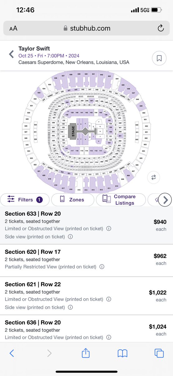 earamsey95's tweet photo. @Ticketmaster @taylorswift13 @taylornation13 
Are these the “verified fans” y’all are giving access to tickets to???
PLEASE CANCEL SCALPER TICKETS. 
People who got codes weren’t even able to buy tickets BECAUSE of this. https://t.co/dBr04uS0KD