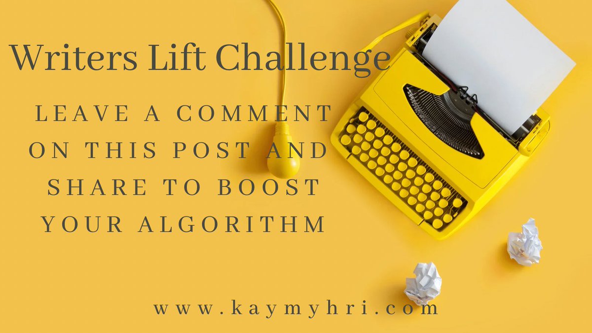 Follows  are great but comments are greater! 
#writerslift #WritingCommmunity #algorithmhacks 
#leaveacomment