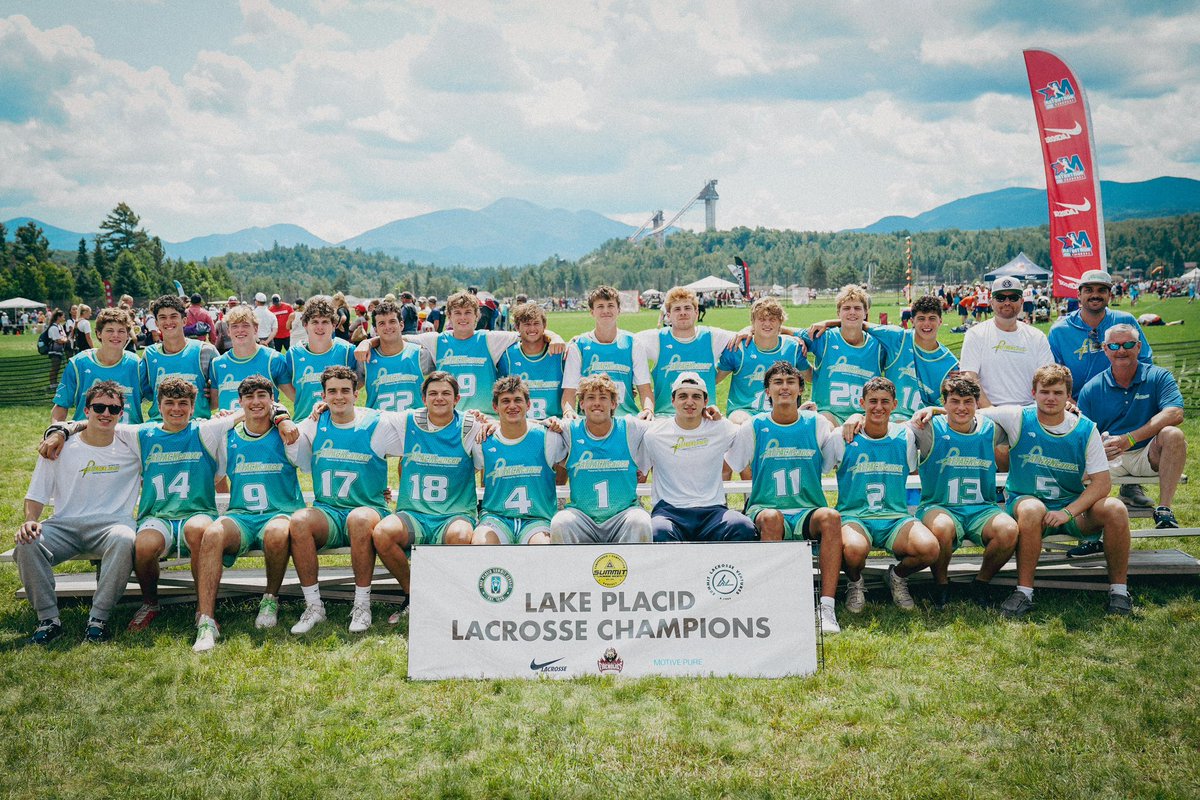lakeplacidlax's tweet photo. Congratulations to this year’s Lake Placid Summit Classic Boys 2024-2025 Summit champions 🏆 brought to you by Find Your Summit ⛰️ sponsor @gaitlaxofficial: Team Attack Cancer! @HeyDudeShoes MVP 👟💫 goes to Spencer Ford! #laxplacid #fndursumt (📷: @cvock) https://t.co/JKD2rJKdrl