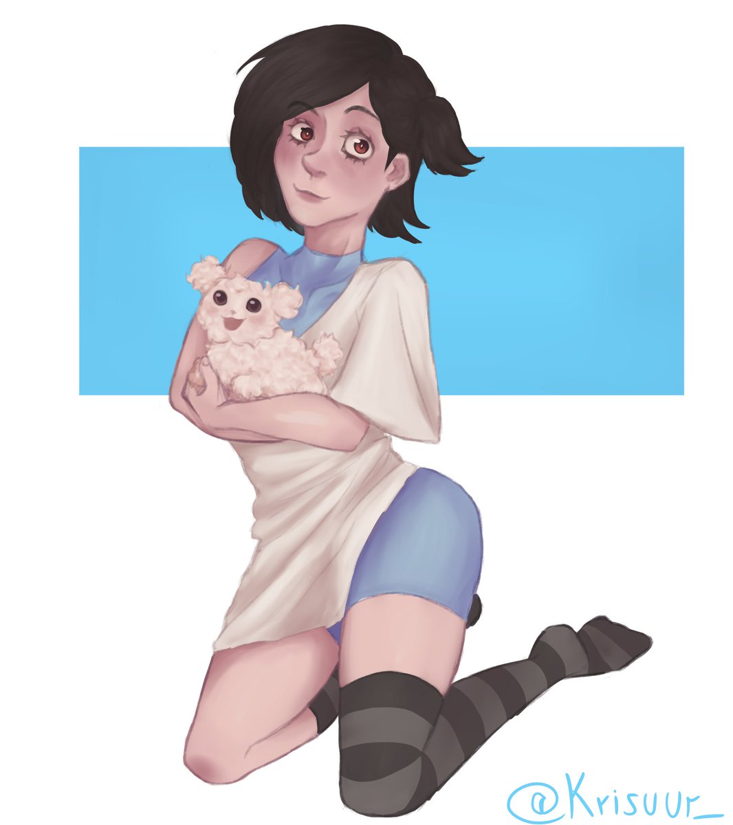 Krisuur_'s tweet photo. Encontré un oc que hice de niño y le hice un redraw para ver mi avance._.XD #oc #redraw https://t.co/mZH51zN4iD