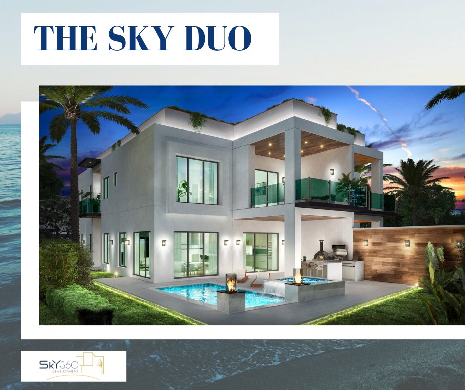 Sky360T's tweet photo. Owners of the SkY Duo luxury villa in Lauderdale-by-the-Sea will enjoy a private #Pool, private #Jacuzzi, and a full #SummerKitchen. Future residents of all SkY360 dwellings can expect the same #luxury features and impeccable #design. ✨

#LuxuryRealEstate #SouthFlorida #Florida https://t.co/e92slISaEg