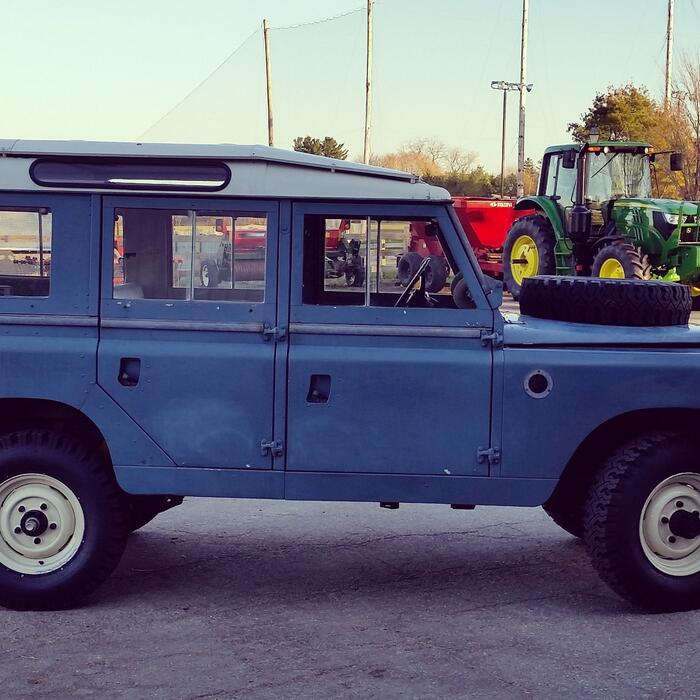 SeriesLandRover's tweet photo. Sean's 1967 Land Rover Series IIA NADA - LandyReg Registry #AutoShrine https://t.co/S7A4xqkhGR https://t.co/nkjmJn55TX