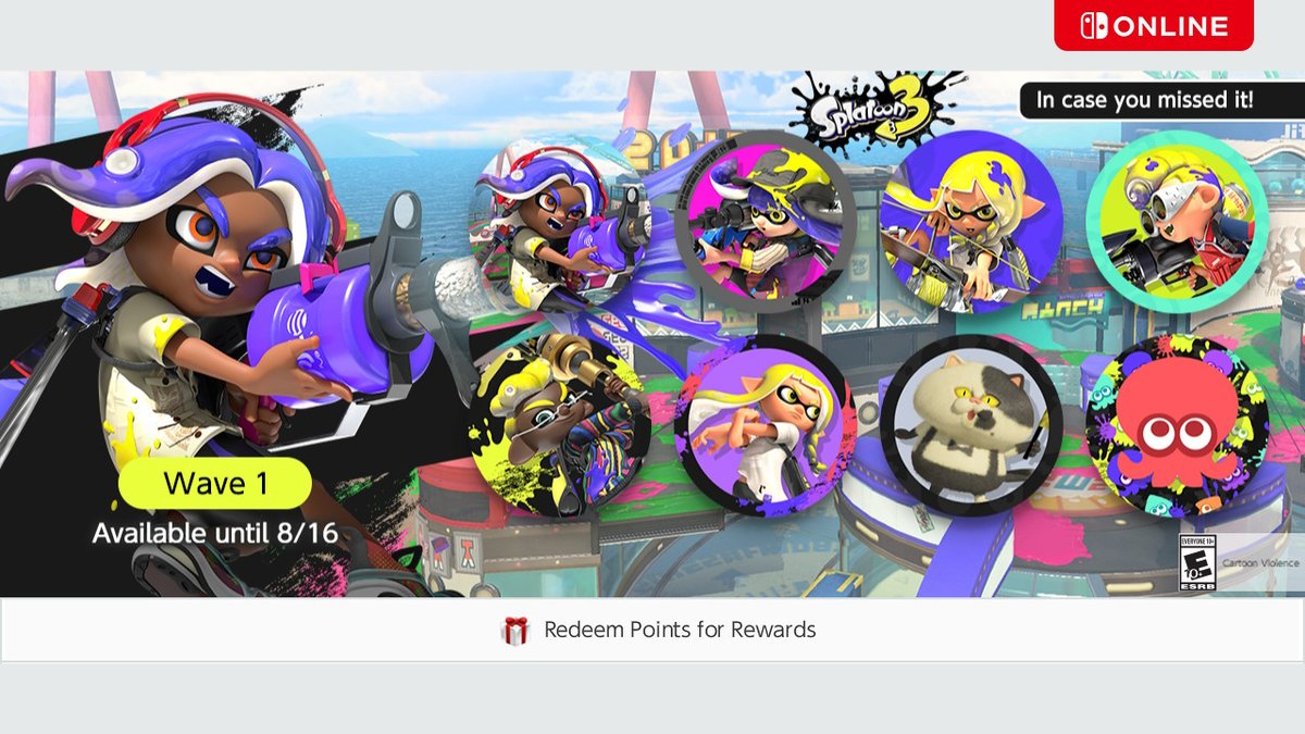 RealmsXMii's tweet photo. The #Splatoon3 profile icon components are available again for those who care.
#NintendoSwitch #NintendoSwitchOnline #NintendoSwitchOnline_CA #MissionsAndRewards https://t.co/MAPa60gvcy