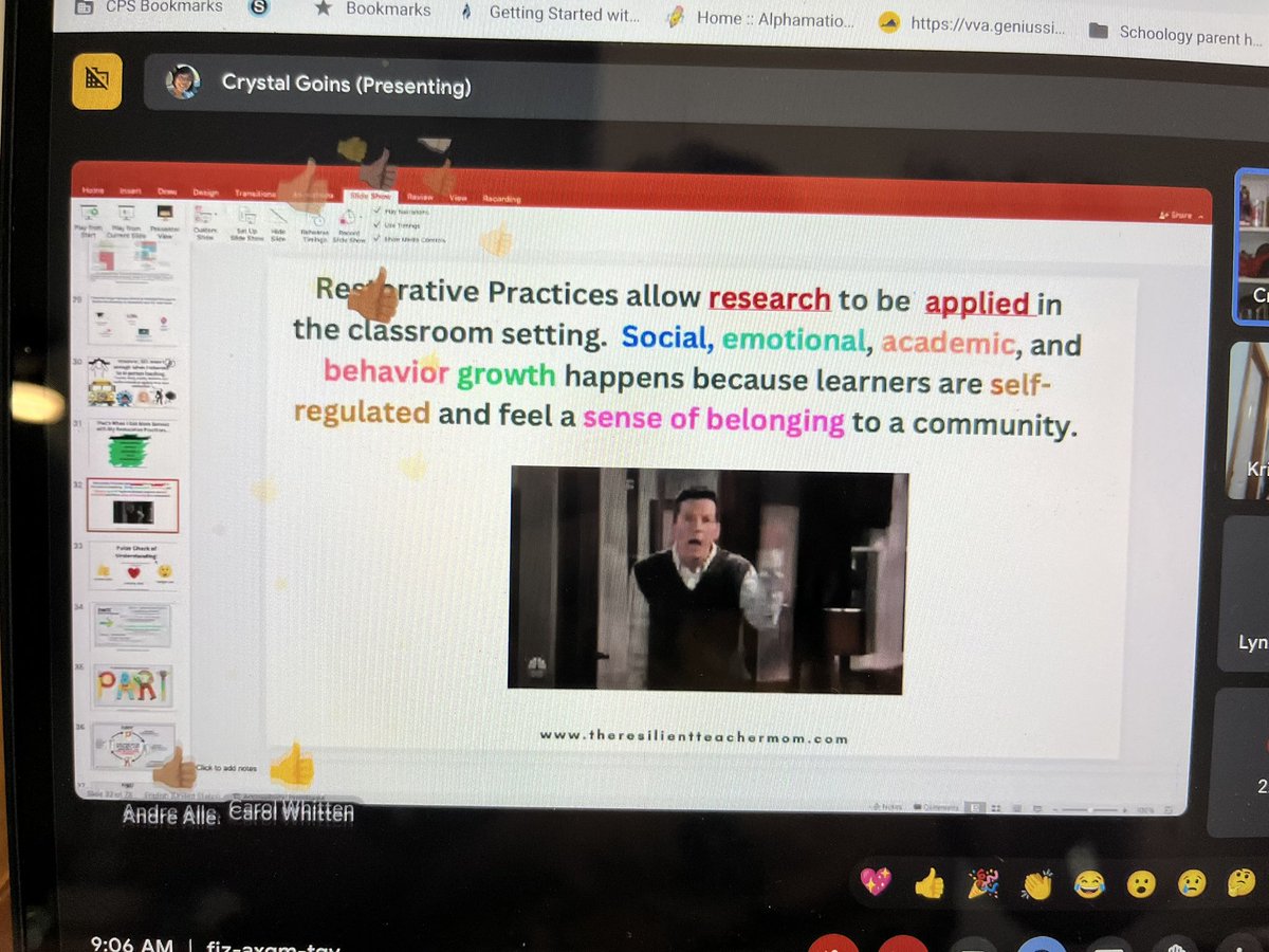 Finishing up Day 2 with some great tools for my teacher/coach toolkit!!  Thanks again to <a href="/CPSProfDev/">CPS Professional & Organizational Development</a>  <a href="/ExceptionalCPS/">Department of Exceptional Learning - Chesapeake</a> for providing such a great experience and PD!!!