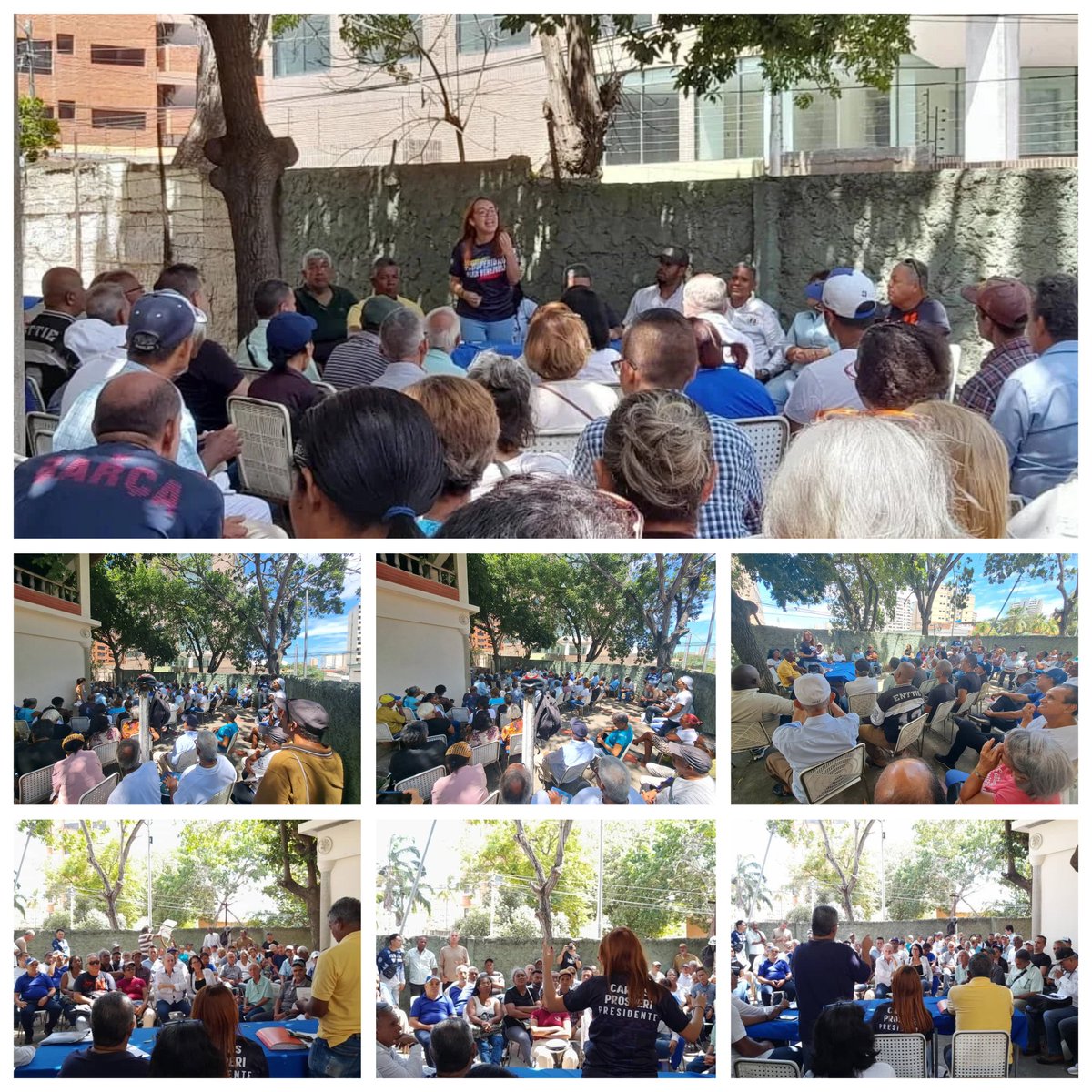 ADBarretoRivas's tweet photo. Con la fuerza de la ProsperidAD, nos dimos cita con los representantes de los equipos de activismo político de cada pquia del Edo La guaira, contamos con la presencia de la compañera @evelynpintod quien orientó sobre las diferentes actividades a realizar en los próximos días. https://t.co/zpn8UEys0U