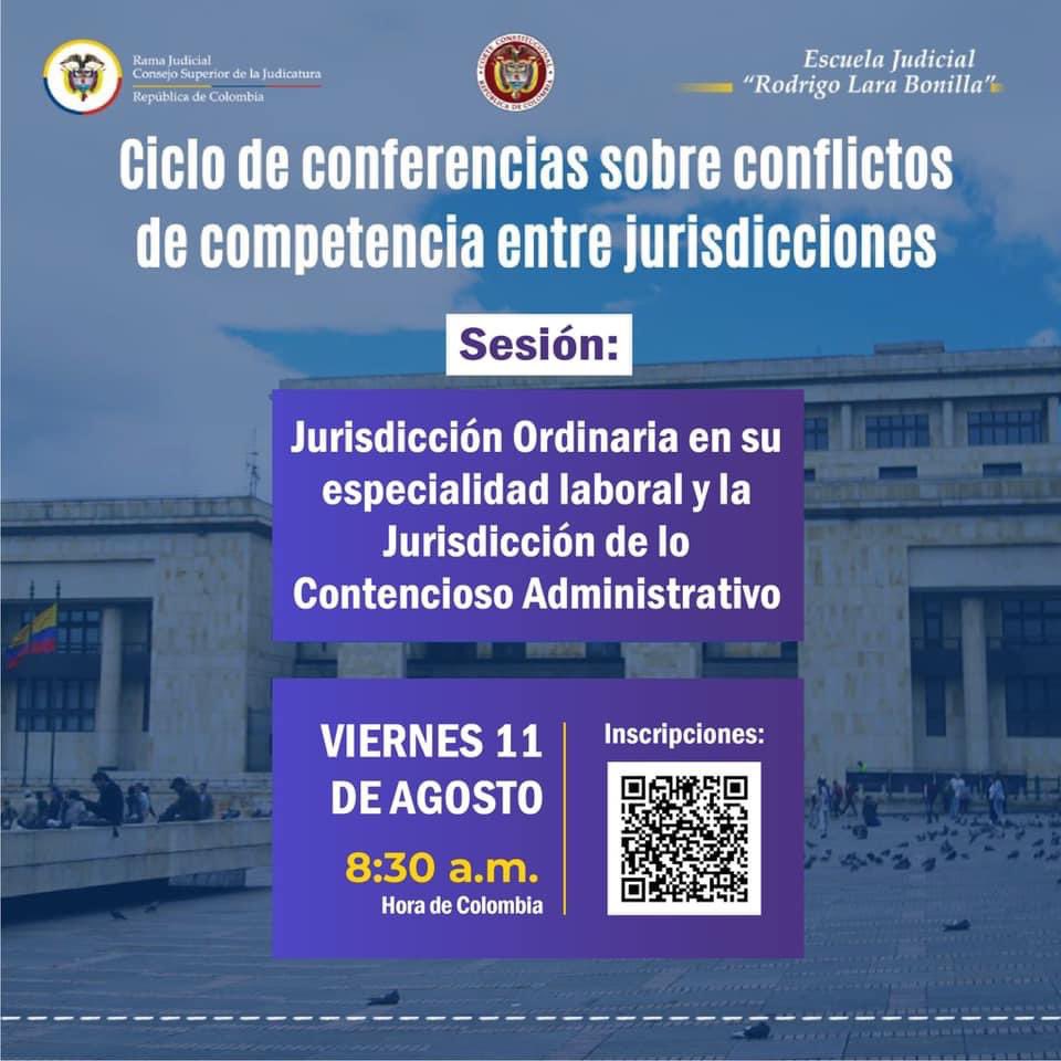 CConstitucional's tweet image. #CorteDigital | Formas para consultar Conflicto de competencia entre jurisdicciones

📖CONFERENCIA sesión 1️⃣: Jurisdicción Ordinaria laboral
y la Jurisdicción de lo Contencioso Administrativo: 👉acortar.link/ujdR91

Boletín ▶️ acortar.link/DFqAbF

@judicaturacsj
@ejrlbnet