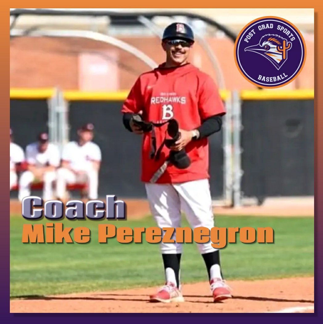 PGS_Baseball's tweet photo. We are excited to announce the hiring of @MikeyBeisbol!

Coach Pereznegron comes to PGS after coaching with Benedictine University Mesa for the past 3 seasons.
 Mike will play a vital role in growing our program throughout the valley!

 #pgsbaseball #azbaseball #postgrad https://t.co/IDHBVjpY8g