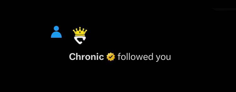 Chronic tweet media
