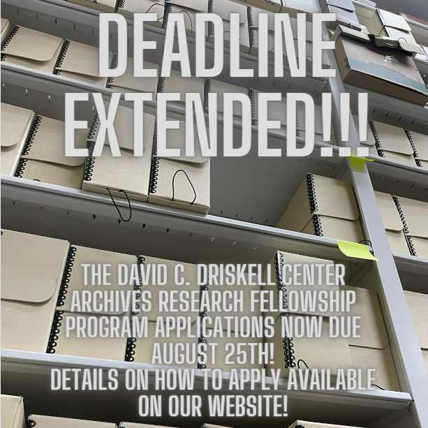 David C. Driskell Center tweet media