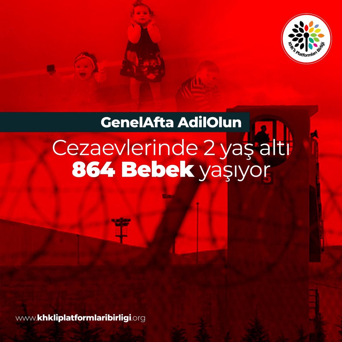 GenelAfta AdilOlun
Burası kreş değil cezaevi😔
Çocuklar bebekler var cezaevlerinde !
#deprem 
#1989TaylorsVersion 
#vunzigewoensdag